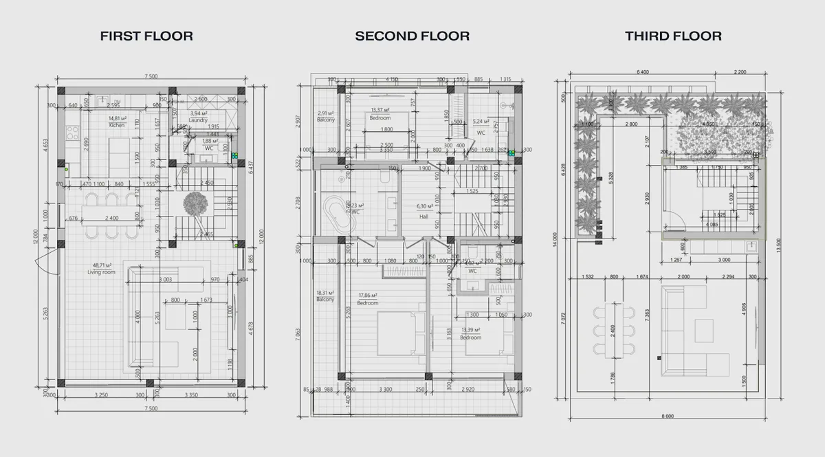 Balance Villa floor map