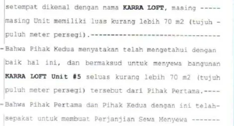 Perjanjian Sewa Menyewa 4