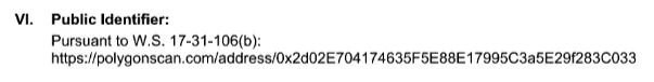  item No. 6 in the DAO LLC Articles of Organization