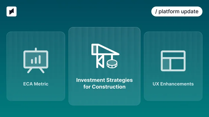 🚀 Binaryx Platform Update: 16th of June 2025 — Investment Strategies for Construction, ECA Metric, and UX Enhancements