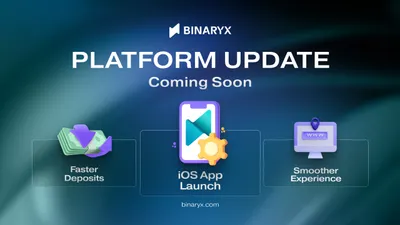 Обновление платформы Binaryx: 3 марта 2025 – быстрые депозиты, запуск iOS-приложения и еще больше удобства! 🚀