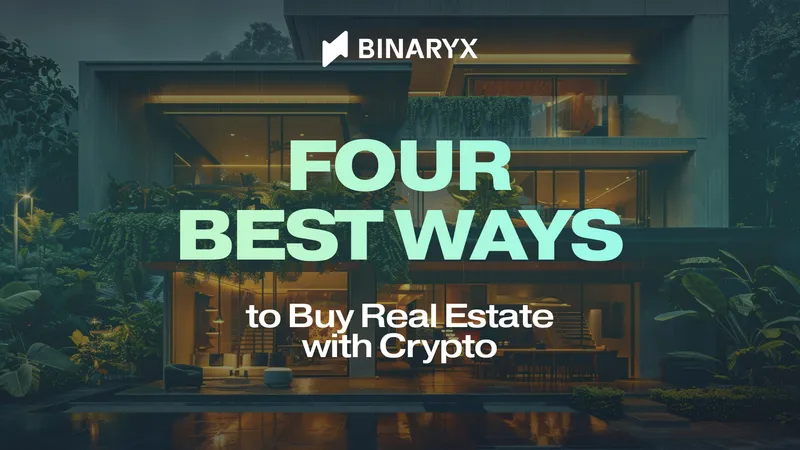 Four Best Ways to Buy Real Estate with Crypto