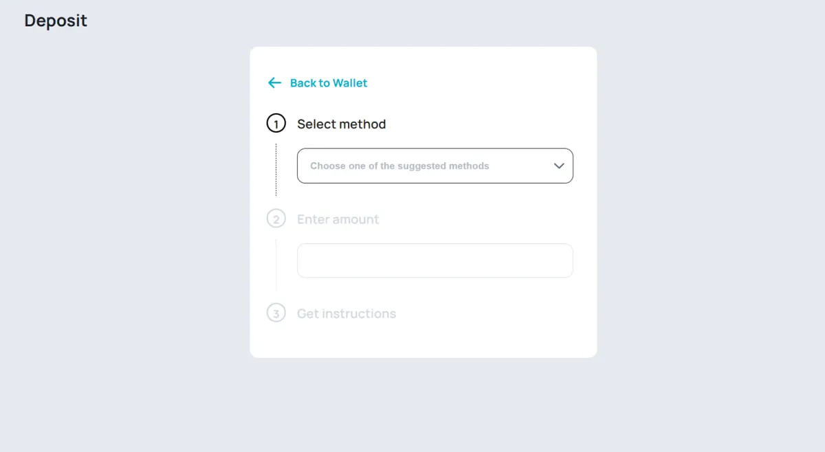 Etape 2 : Choisissez votre methode de paiement