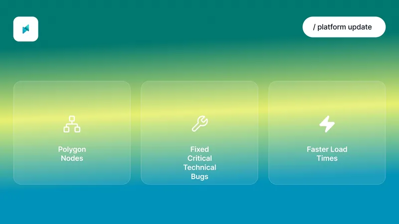 Binaryx Обновление Январь 2026 | Polygon-узлы, Аналитика и Скорость