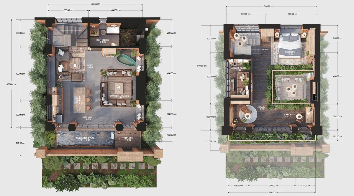 Magic Story floor map