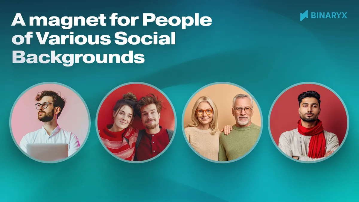 magnet for people of various social backgrounds