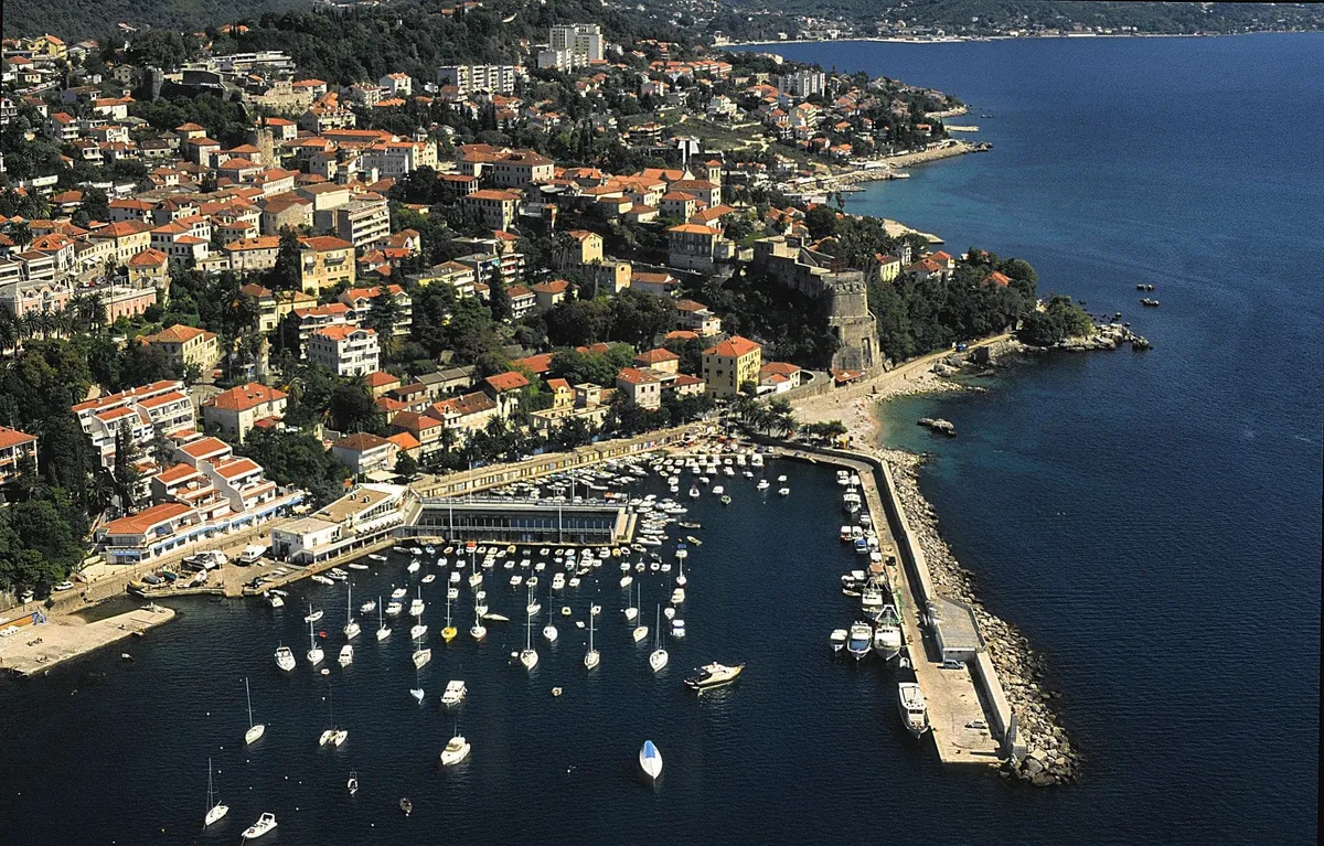 The port of Herceg Novi