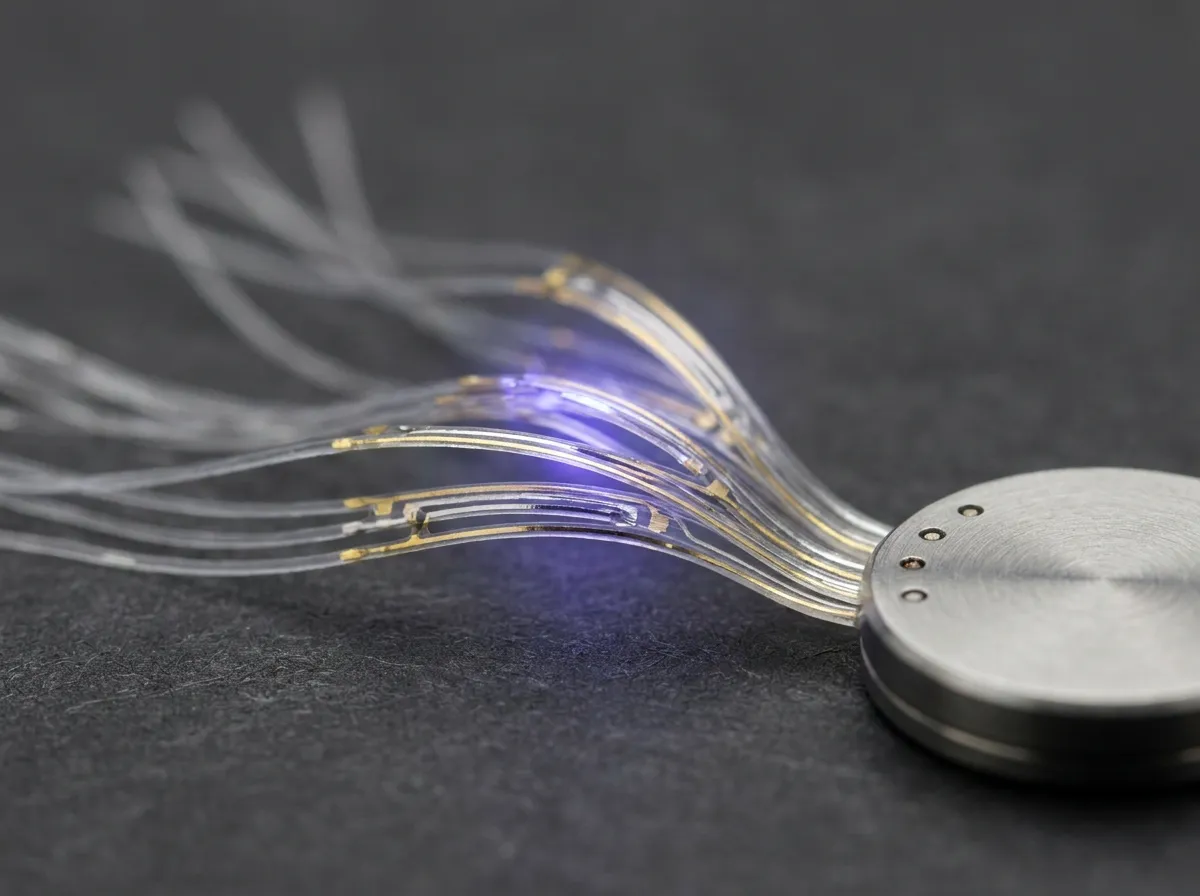 Concept illustration of the Neuralink N1 Telepathy implant