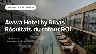 Revenu locatif immobilier tokenisé : étude de cas AWWA Hotel