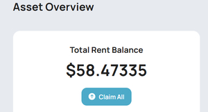 Withdraw rental income
