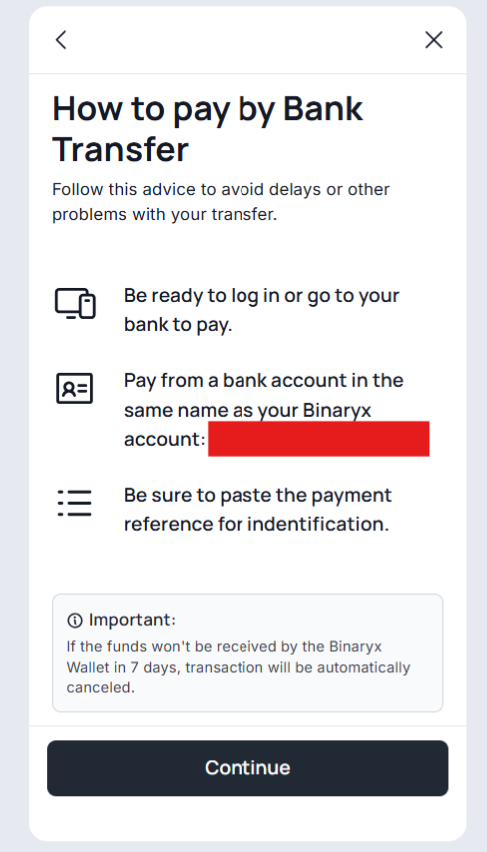 Step 2: Top up your balance — 24