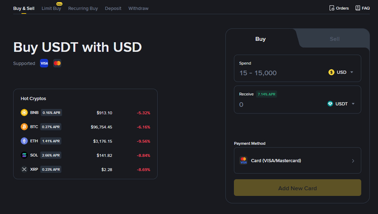 Step 2: Top up your balance — 5