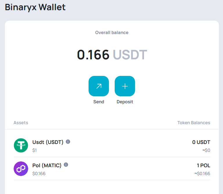 Step 2: Top up your balance — 9